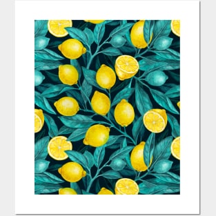 Lemon branches Posters and Art